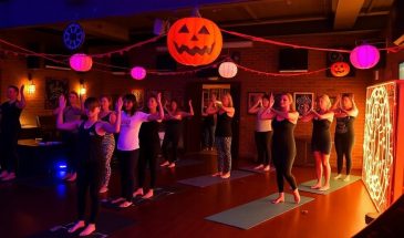 Haunted Harmony: A Halloween Yoga Celebration